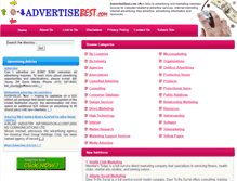 Tablet Screenshot of advertisebest.com